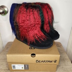 Girls Bearpaw Boo Rasta boots